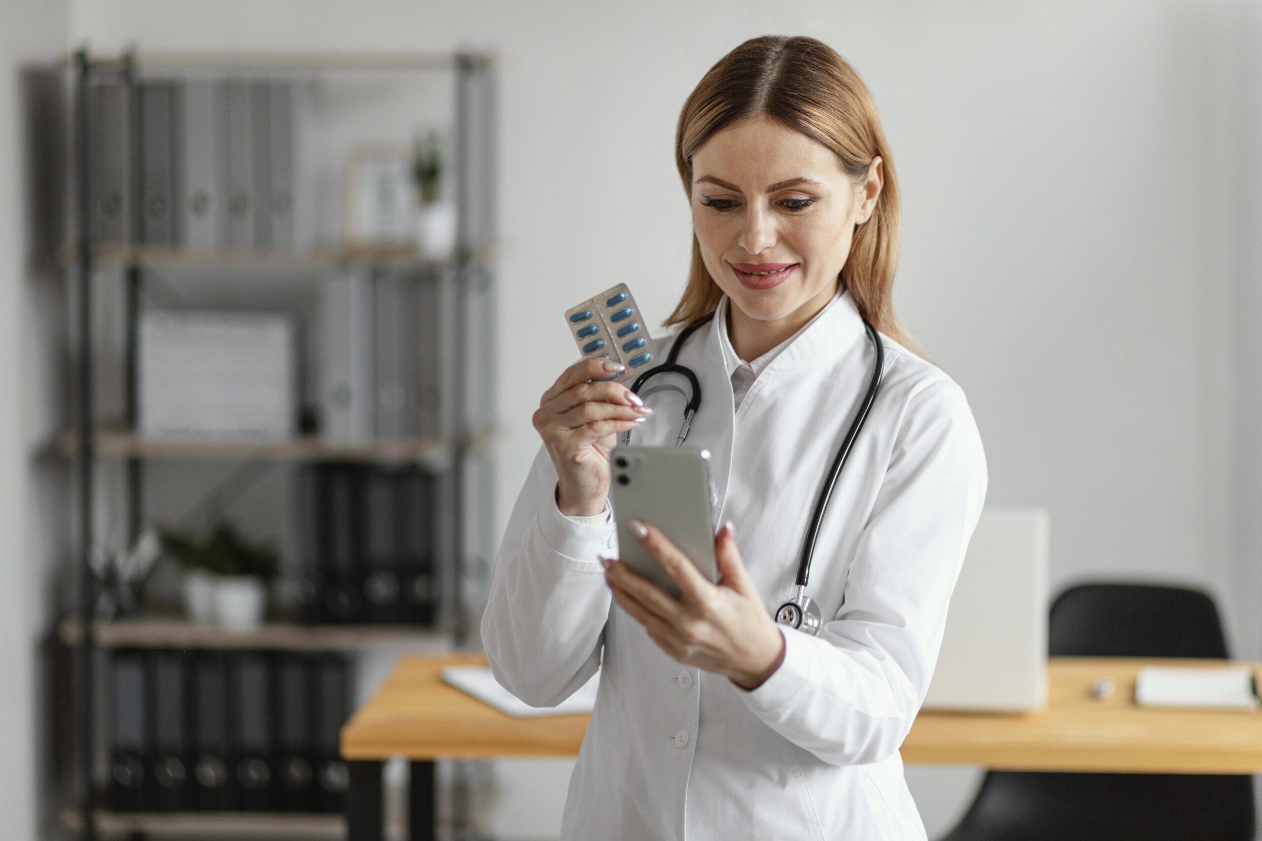 Image of a female pharmacist.